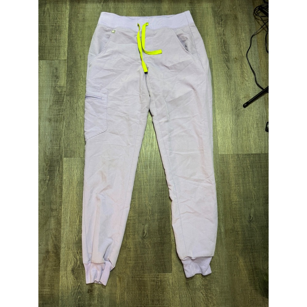 FIGS Technical Collection Lavender Purple Scrub Joggers XXS Neon Draw